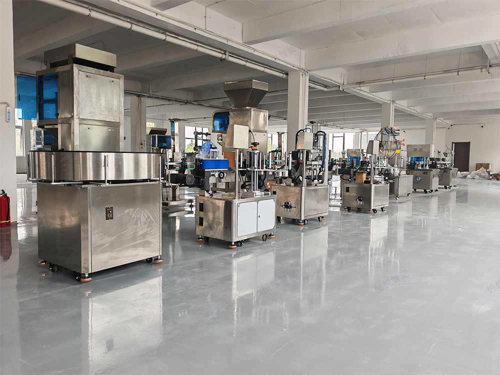 全套瓶裝顆粒自動灌裝線